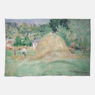 Linge De Cuisine Berthe Morisot - Les piles de Haystacks à Bougival