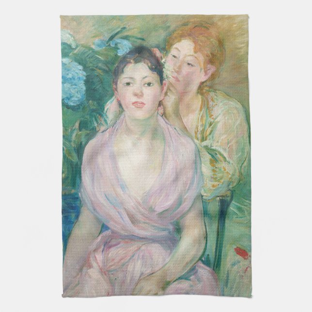 Linge De Cuisine Berthe Morisot - L'Horstensia / Les Deux Soeurs (Vertical)