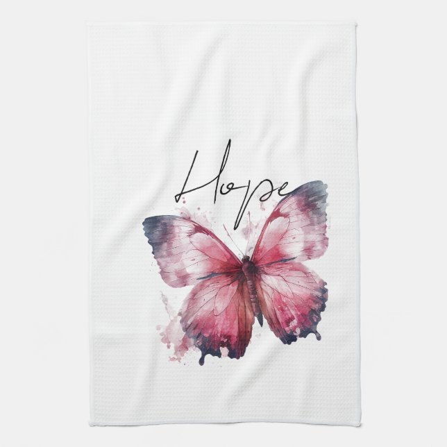 Linge De Cuisine Beurre d'espoir rose inspirant (Vertical)