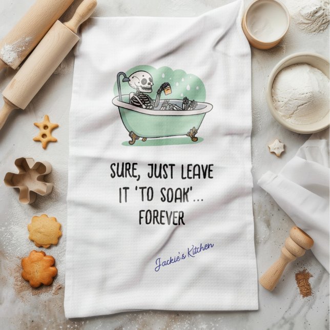 Linge De Cuisine Bien Sûr, Laisse-Le "S'Écouler"... Forever Funny (Créateur téléchargé)