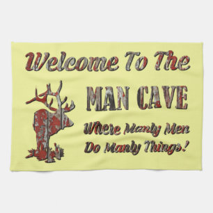 LINGE DE CUISINE BIENVENUE À LA GROTTE HOMME