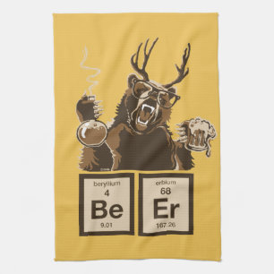Linge De Cuisine Bière découverte par ours de chimie