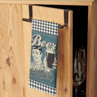 Linge De Cuisine Bière Retro