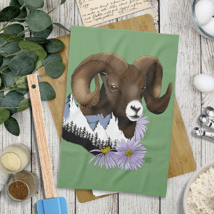 Linge De Cuisine Bighorn Sheep