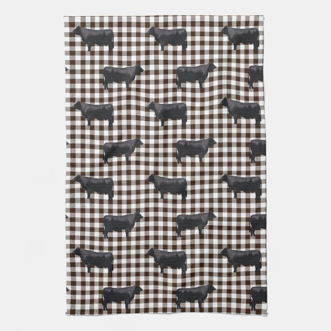 Linge De Cuisine Black Angus (Vertical)