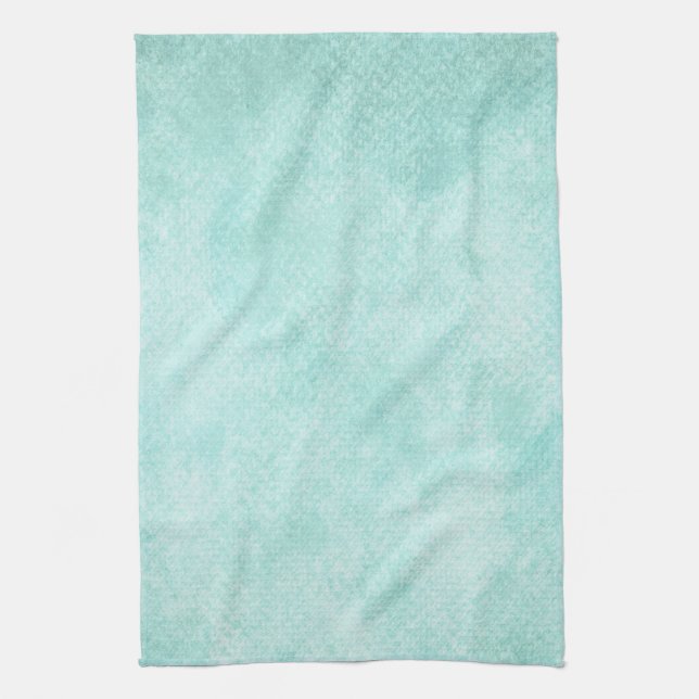 Linge De Cuisine Blanc vert bleu-clair d'arrière - plan de papier (Vertical)