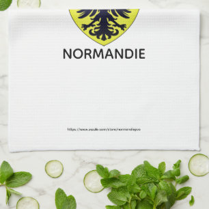 Linge de cuisine - blason de L'Aigle - Normandie