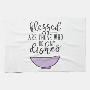 Linge De Cuisine Blessed sont ceux qui font mes plats