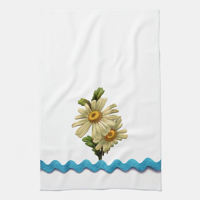Linge De Cuisine Bleu (Vertical)