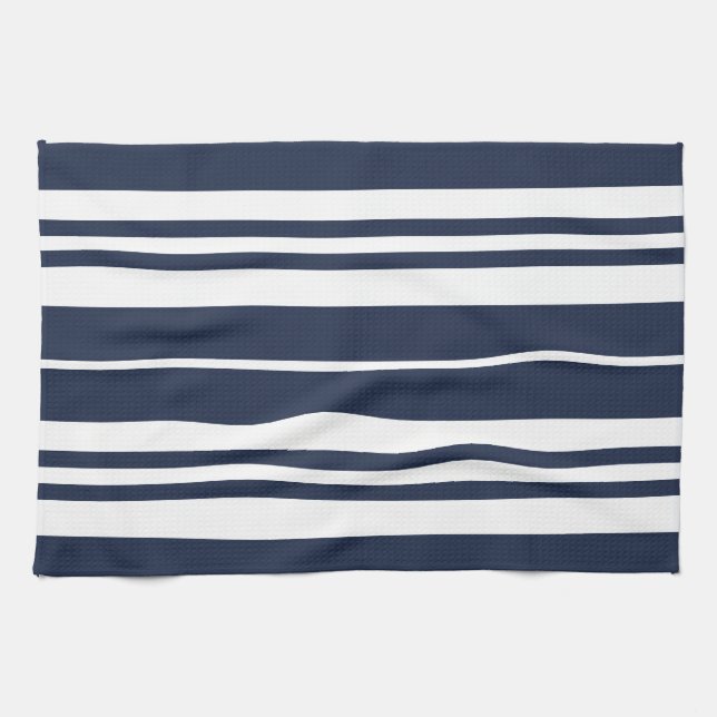 Linge De Cuisine Bleu bleu marine (Horizontal)