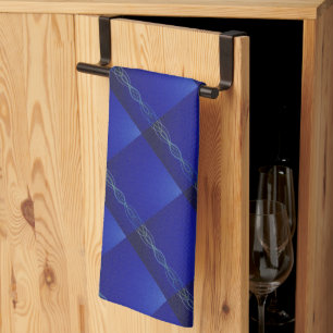 Linge De Cuisine Bleu Foncé