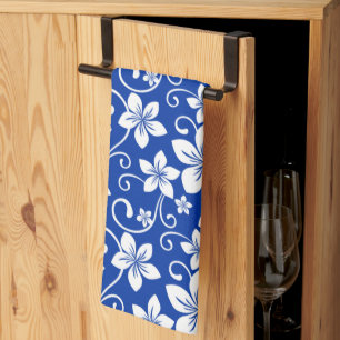 LINGE DE CUISINE BLEU HAWAII (BLEU ROYAL)
