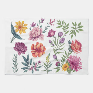 Linge De Cuisine Bloom Pop – Floral Coloré