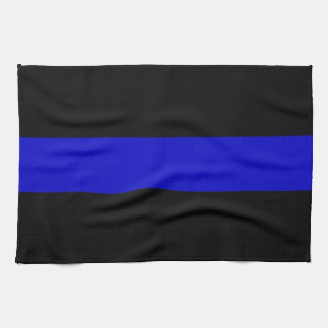 Linge De Cuisine Blue Line mince (Horizontal)