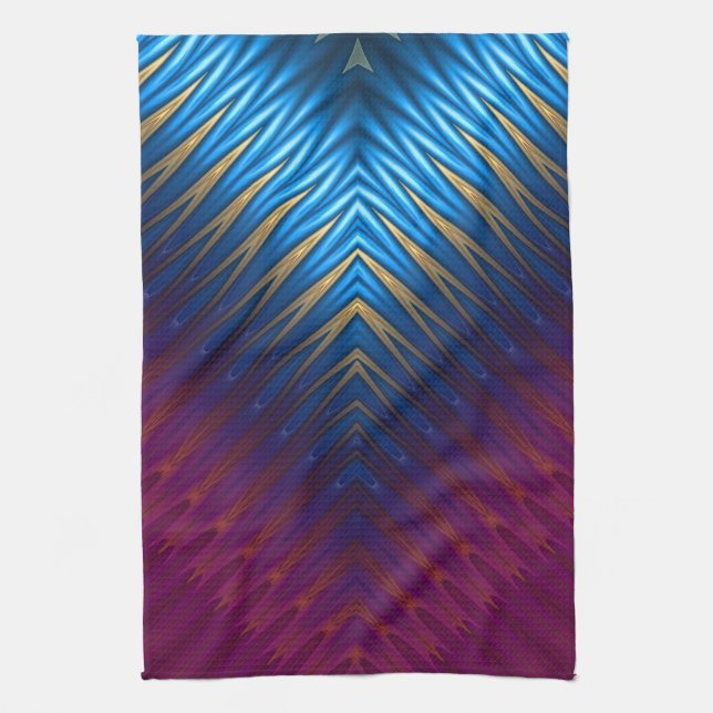 Linge De Cuisine Blue Ridge Gold (Vertical)