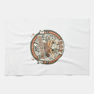 Linge De Cuisine Boîte Obsession Chat Boîte Obsession Chat Vintage