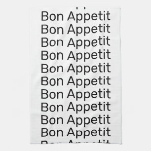 Linge De Cuisine Bon Appetit