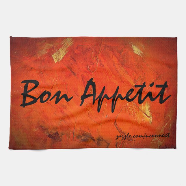 Linge De Cuisine Bon Appetit Towel (Horizontal)