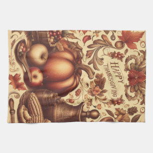Linge De Cuisine Bon thanksgiving vintage/classique