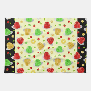 Linge De Cuisine Bonjour Jello Dishtowel - sur Jellow