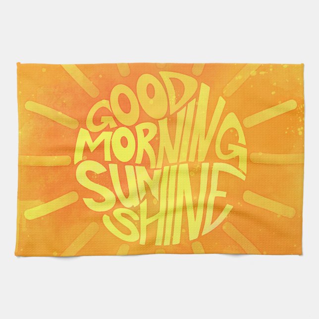 Linge De Cuisine Bonne nuit, Sunshine ! (Horizontal)
