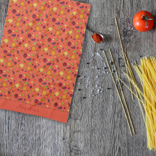 Linge De Cuisine Bons thanksgivings légumes motif orange
