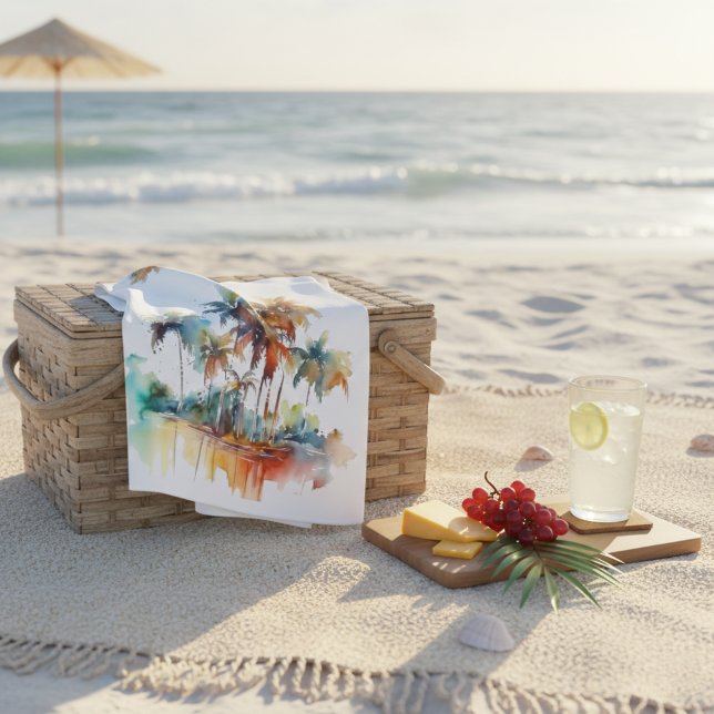 Linge De Cuisine Bosquet de coucher de soleil (Créateur téléchargé)