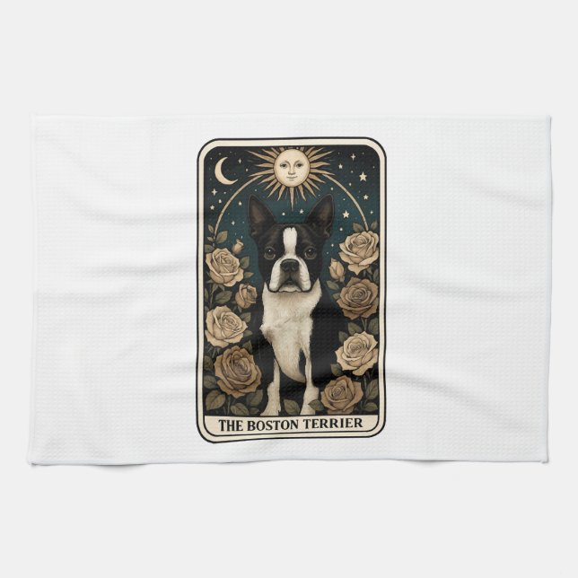 Linge De Cuisine Boston Terrier (Horizontal)