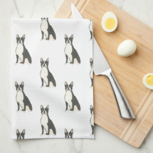 Linge De Cuisine Boston Terrier