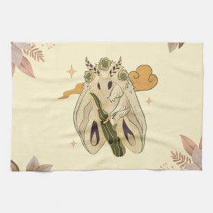 Linge De Cuisine Bouche Fae Beige, Oeuvre Graphique Mystique