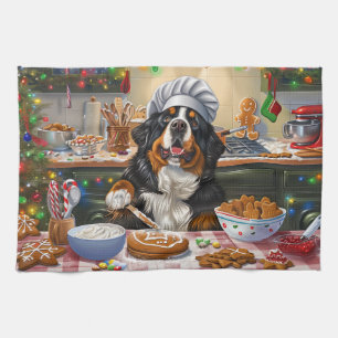 Linge De Cuisine Boulangerie de Noël bernois de vacances en montagn