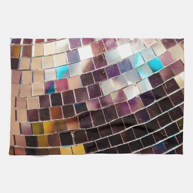 Linge De Cuisine Boule de disco en miroir (Horizontal)
