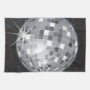 Linge De Cuisine boule disco argent