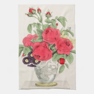 Linge De Cuisine Bouquet de Roses