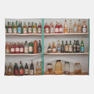 Linge De Cuisine Bouteilles de boisson alcoolisée