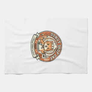 Linge De Cuisine Boutique de beignets Chat Boutique de beignets Cha