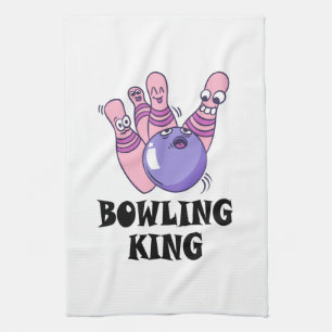 Linge De Cuisine Bowling King Childrens fête d'anniversaire