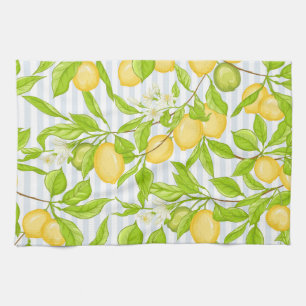 Linge De Cuisine Branche de citronnier : Motif sans fil