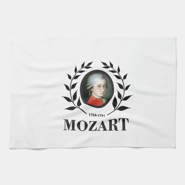 LINGE DE CUISINE BRANCHE D'OLIVIER MOZART (Horizontal)