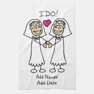 Linge De Cuisine Bride I do