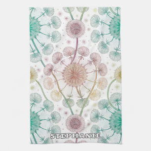 Linge De Cuisine Brise de Dandelion Whimsical - Pastel Botanique