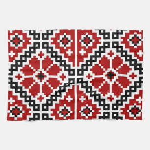 Linge De Cuisine Broderie ukrainienne