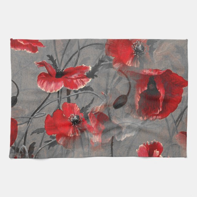 Linge De Cuisine Brouillard (Horizontal)