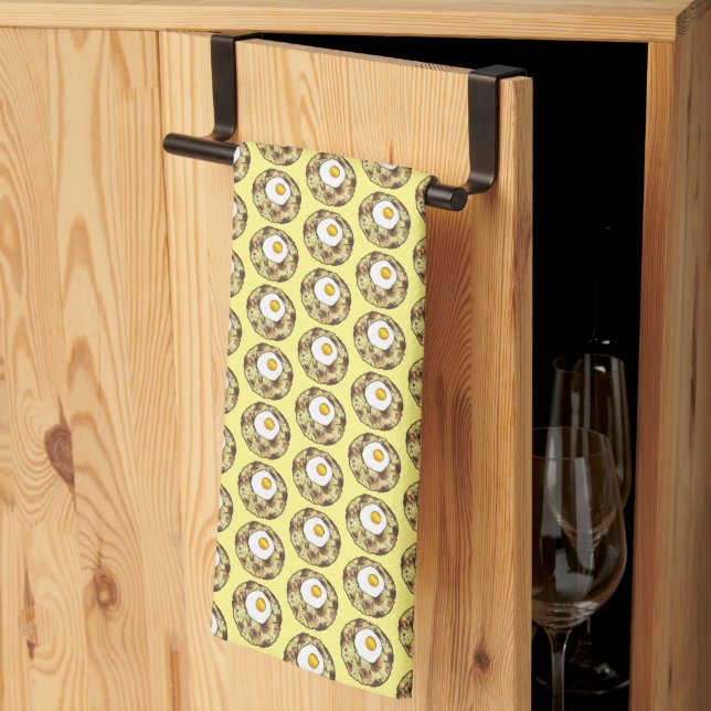 Linge De Cuisine Bubble et Squeak Brunch Royaume-Uni Cuisine alimen (Pliage en tiers)