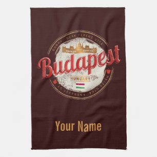 Linge De Cuisine Budapest Design Hongrie Parlement Vintage