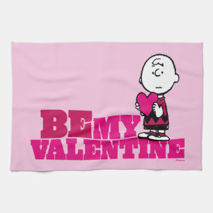 Linge De Cuisine cacahuètes Charlie Brown Soyez ma Saint Valentin