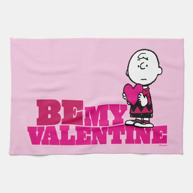 Linge De Cuisine cacahuètes | Charlie Brown Soyez ma Saint Valentin (Horizontal)