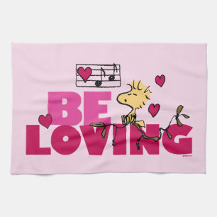 Linge De Cuisine cacahuètes Saint Valentin Woodstock Be Love