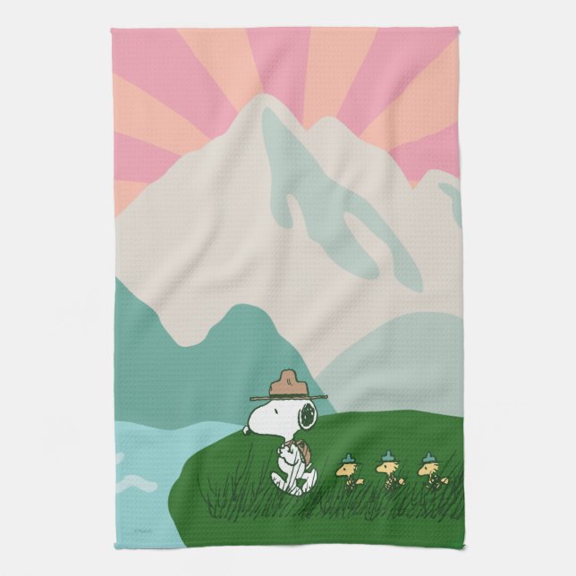 Linge De Cuisine cacahuètes | Snoopy Leader du Pack (Vertical)
