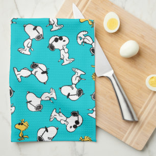 Linge De Cuisine cacahuètes Snoopy & Lunettes de soleil Motif
